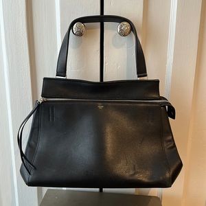 Celine Edge Purse - Black Leather.